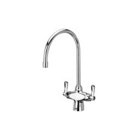 Zurn Zurn Double Lab Faucet with 8" Gooseneck and Lever Handles - Lead Free Z826C1-XL****